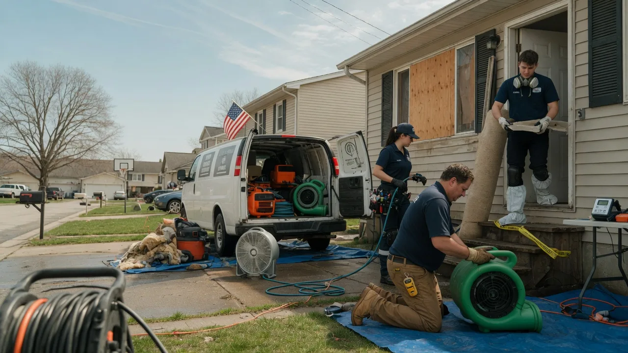 Water Damage Restoration in Hawk Point, MO near me